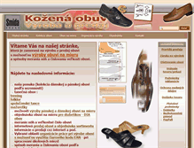 Tablet Screenshot of obuvnamieru.sk
